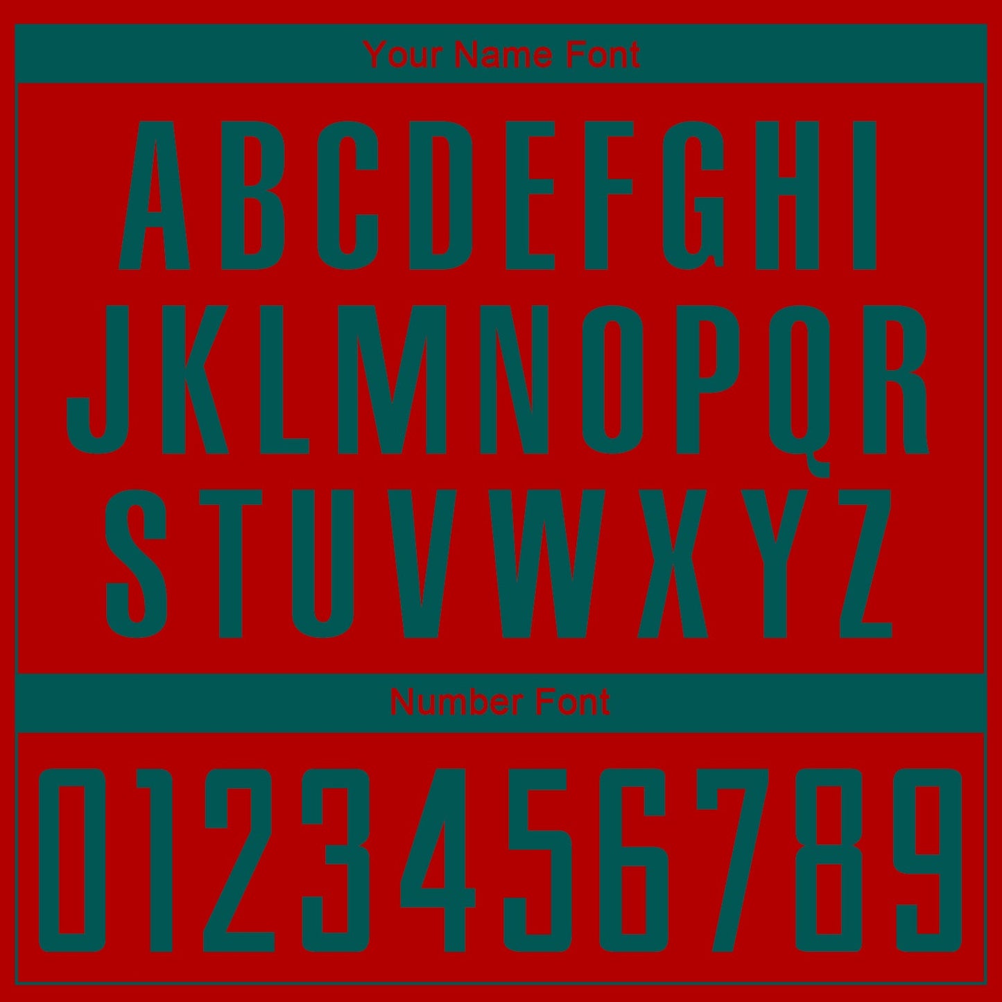 Custom Red Midnight Green Sublimation Soccer Uniform Jersey Limited