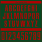 Custom Green Red Sublimation Soccer Uniform Jersey Limited