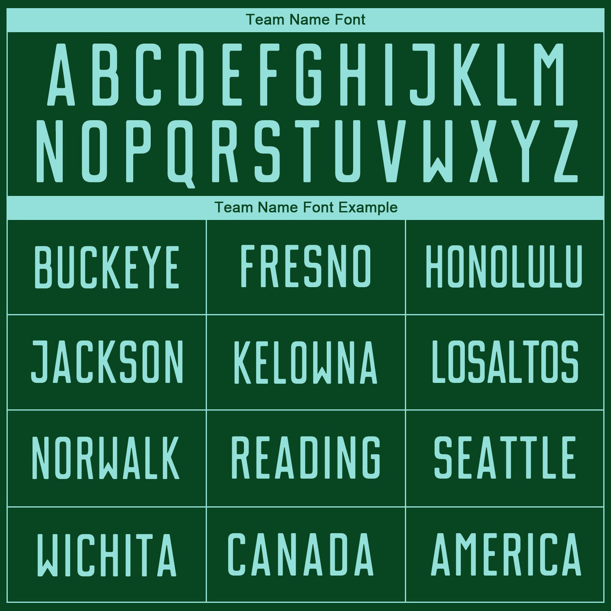 Custom Green Ice Blue Sublimation Soccer Uniform Jersey Limited