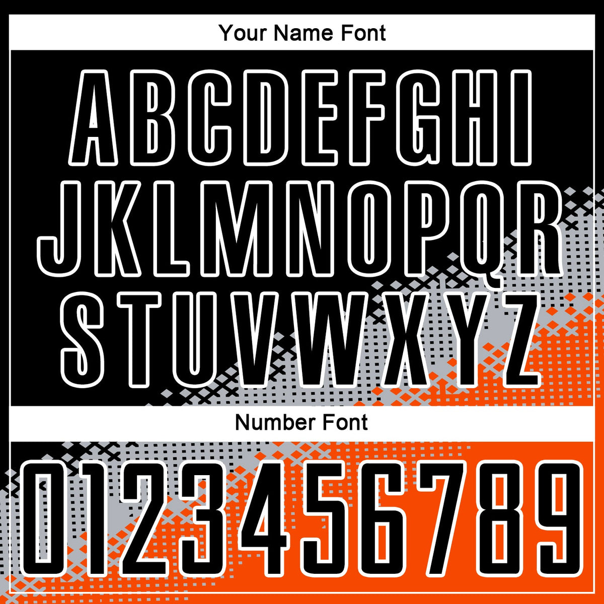 Custom Black Gray-Orange Gradient Geometric Shape Sublimation Soccer Uniform Jersey Limited