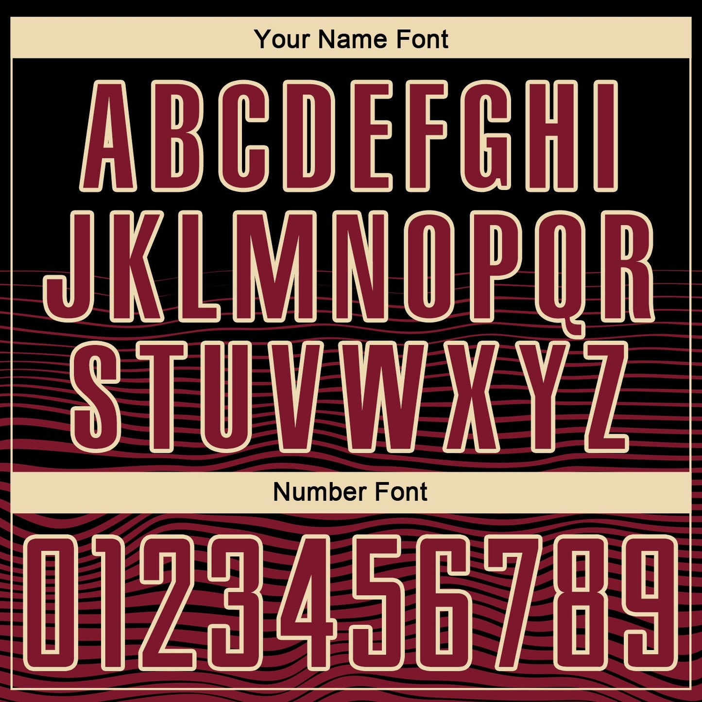 Custom Black Crimson-Cream Gradient Line Sublimation Soccer Uniform Jersey Limited