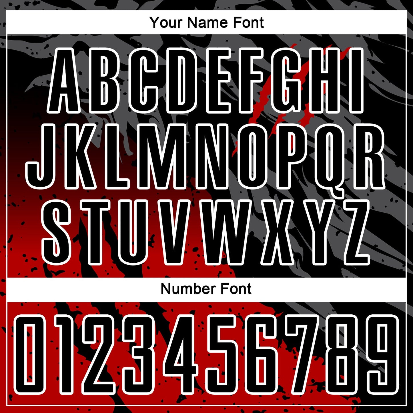 Custom Black Red-White Gradient Scratch Splash Sublimation Soccer Uniform Jersey Limited