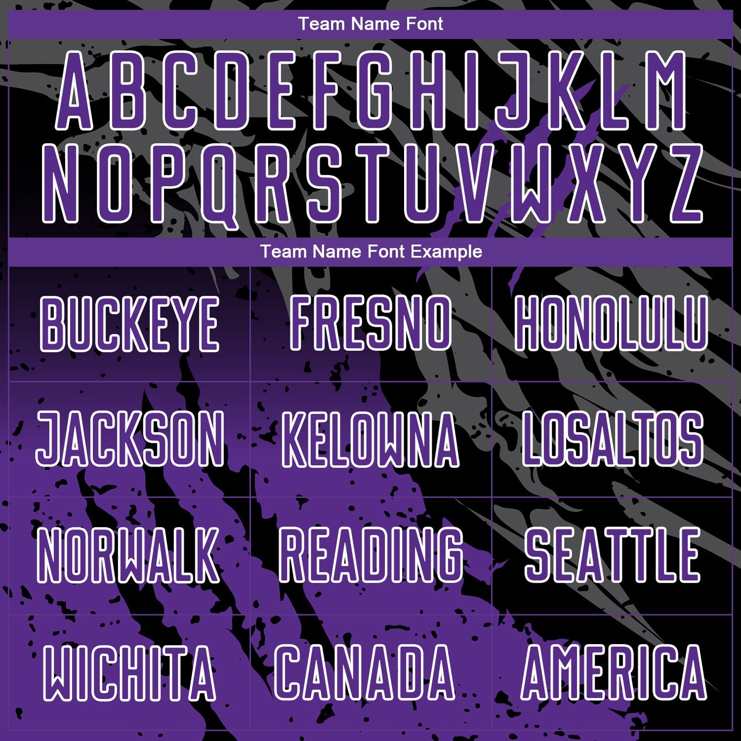 Custom Black Purple-White Gradient Scratch Splash Sublimation Soccer Uniform Jersey Limited