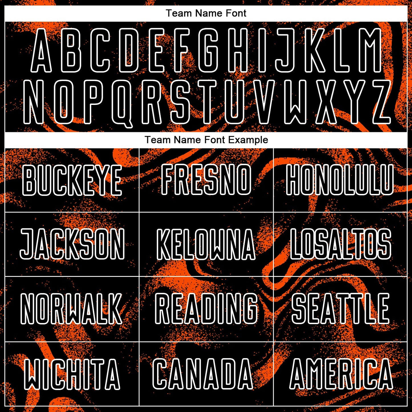 Custom Black Orange-White Abstract Liquid Sublimation Soccer Uniform Jersey Limited