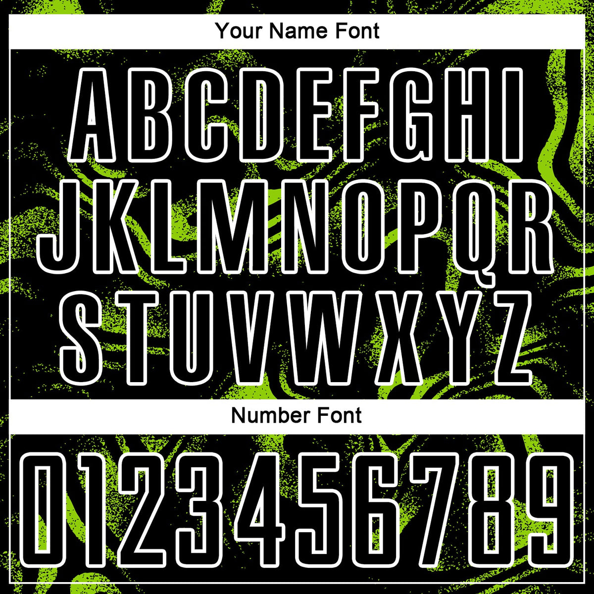 Custom Black Neon Green-White Abstract Liquid Sublimation Soccer Uniform Jersey Limited