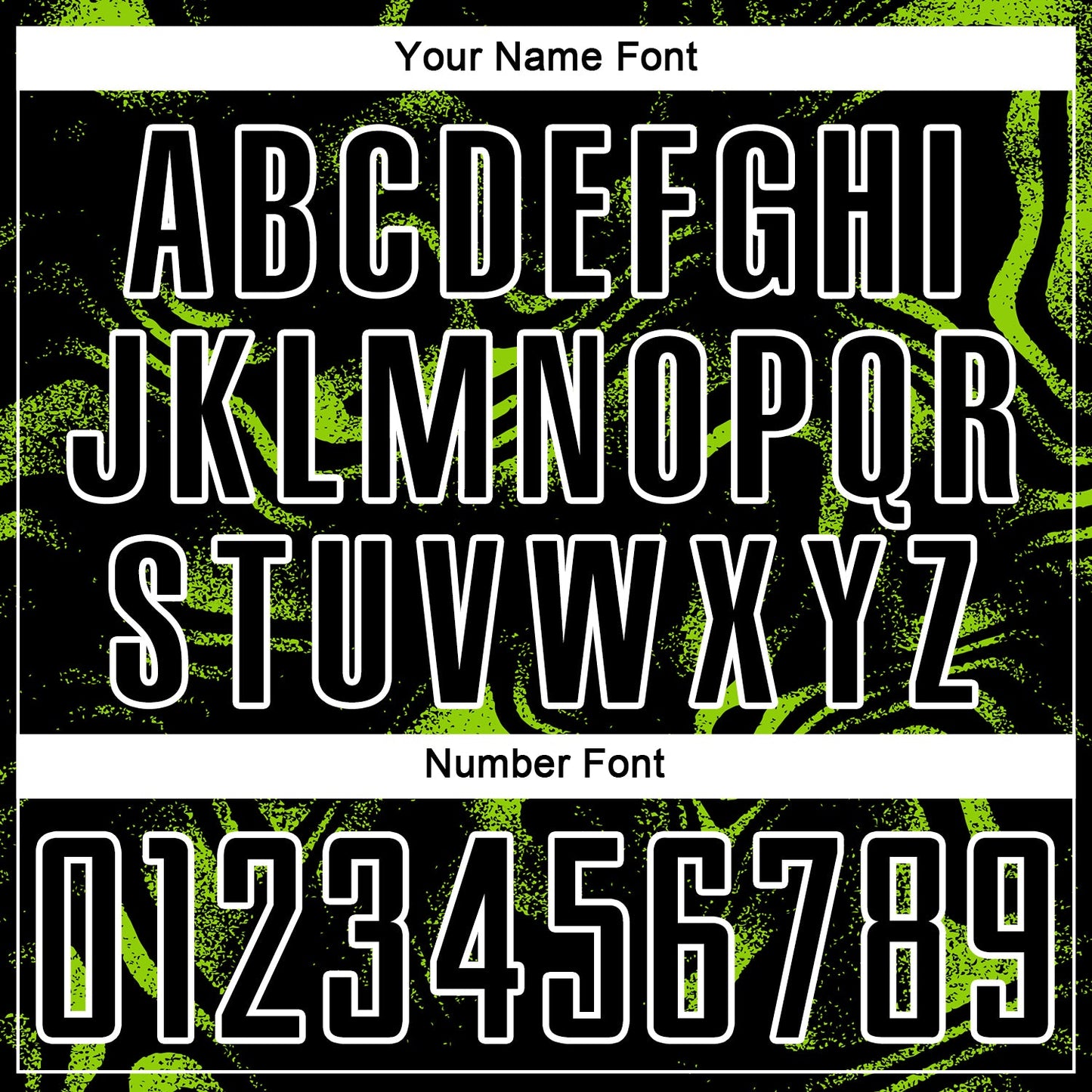 Custom Black Neon Green-White Abstract Liquid Sublimation Soccer Uniform Jersey Limited