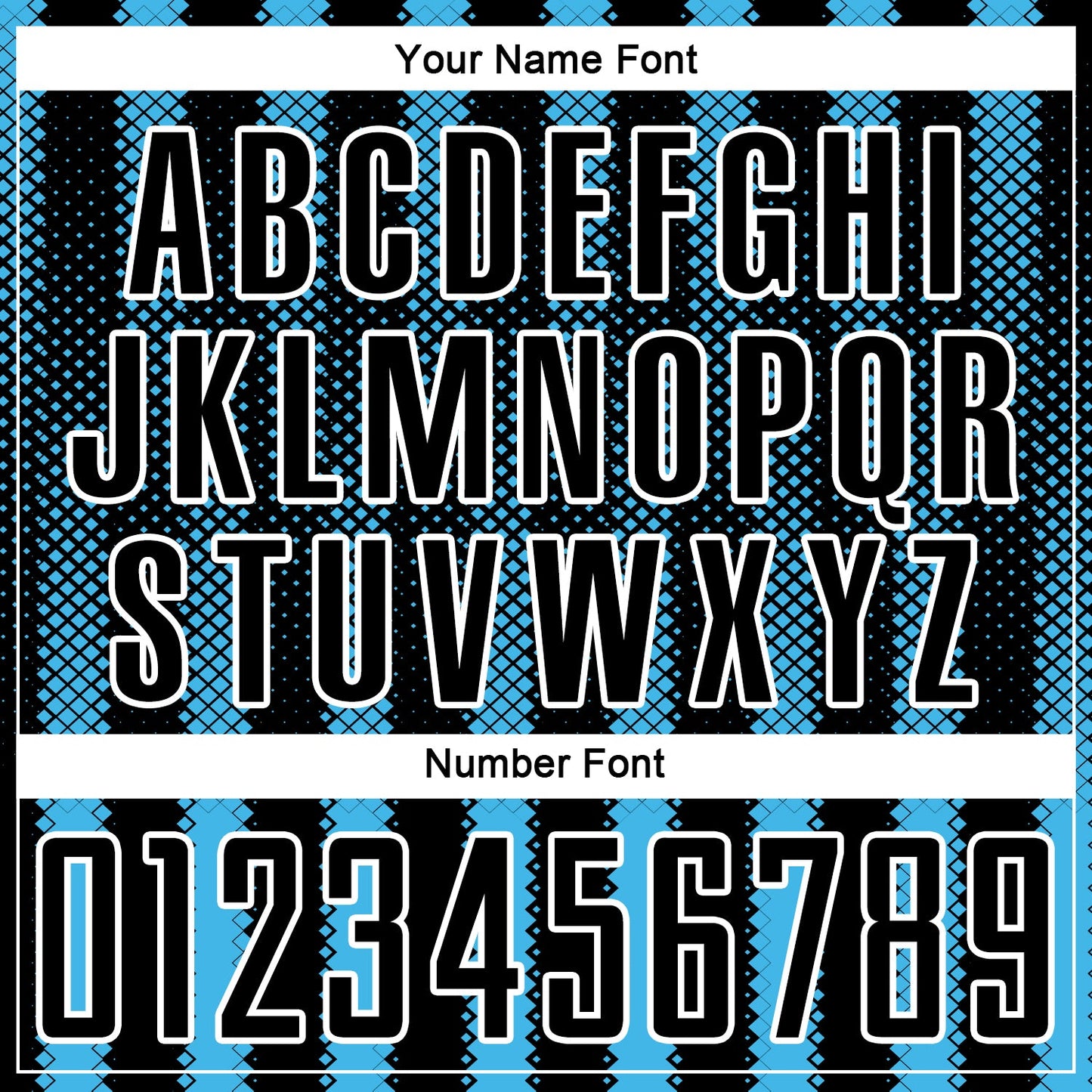 Custom Black Sky Blue-White Geometric Shape Sublimation Soccer Uniform Jersey Limited