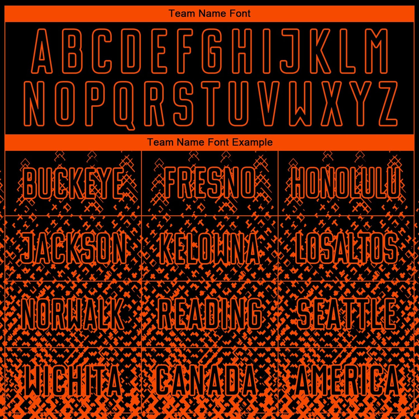 Custom Black Orange Geometric Shape Sublimation Soccer Uniform Jersey Limited