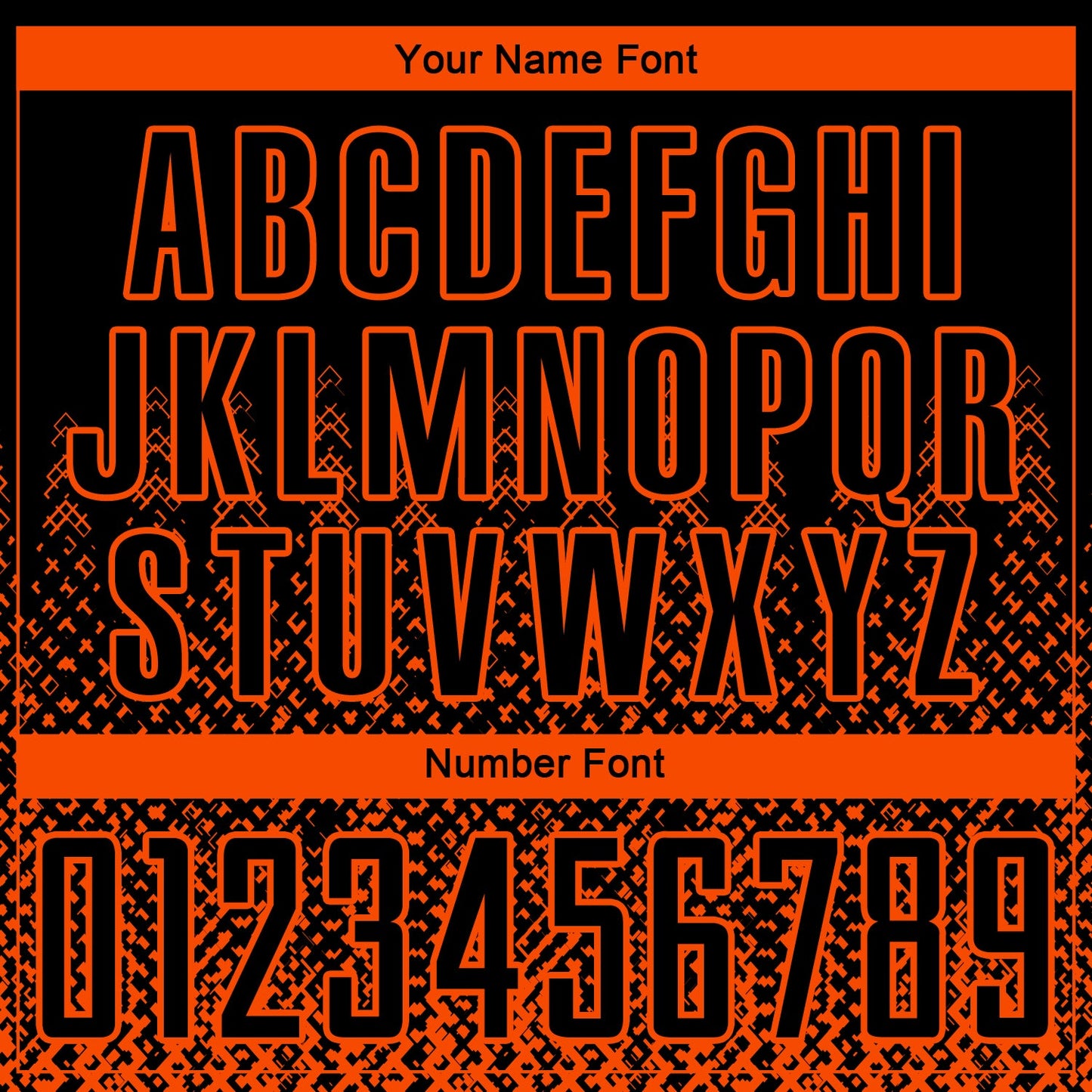 Custom Black Orange Geometric Shape Sublimation Soccer Uniform Jersey Limited