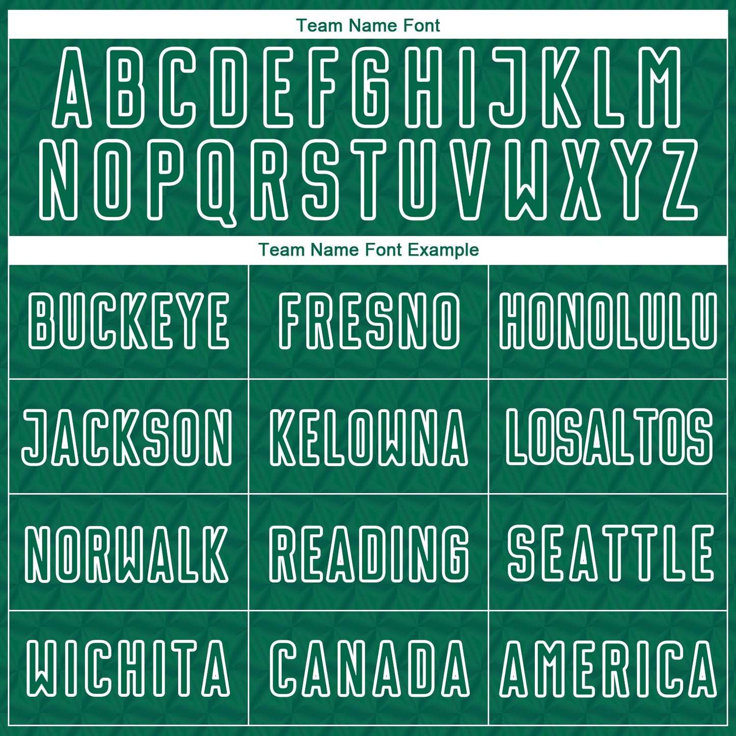 Custom Kelly Green White Geometric Shape Sublimation Soccer Uniform Jersey Limited