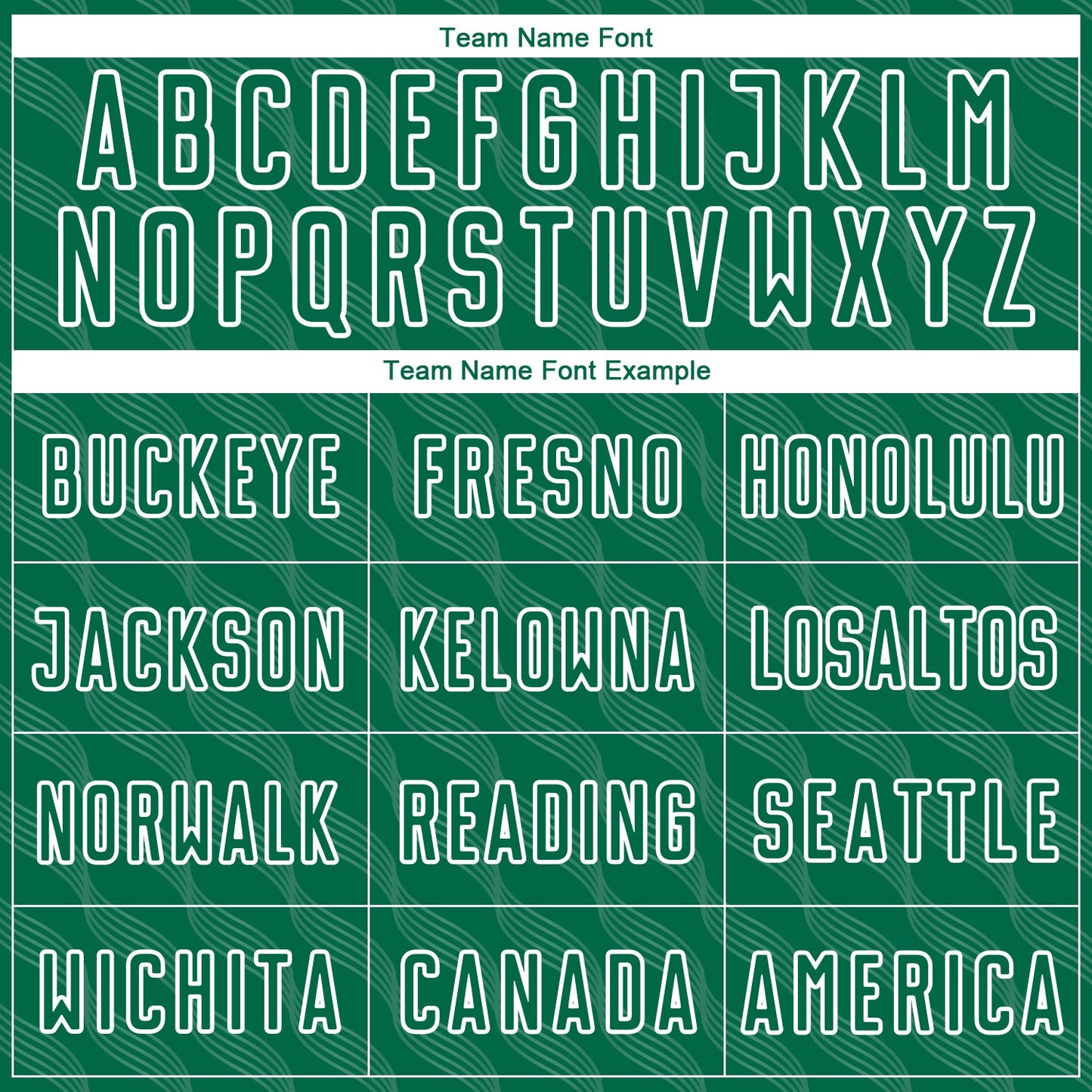 Custom Kelly Green White Waves Shape Sublimation Soccer Uniform Jersey Limited