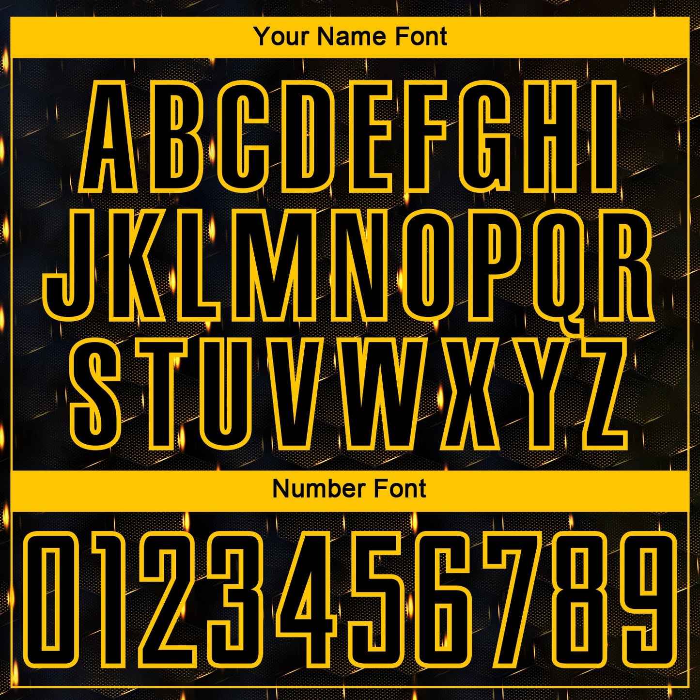 Custom Black Yellow Geometric Shape Sublimation Soccer Uniform Jersey Limited