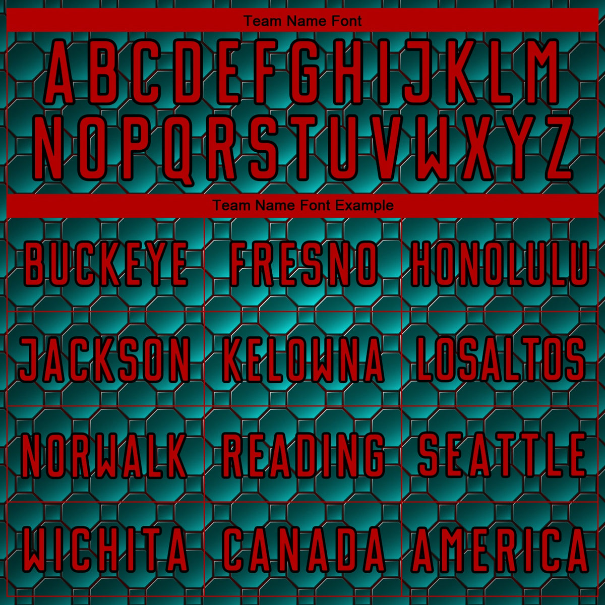 Custom Midnight Green Red-Black Geometric Shape Sublimation Soccer Uniform Jersey Limited