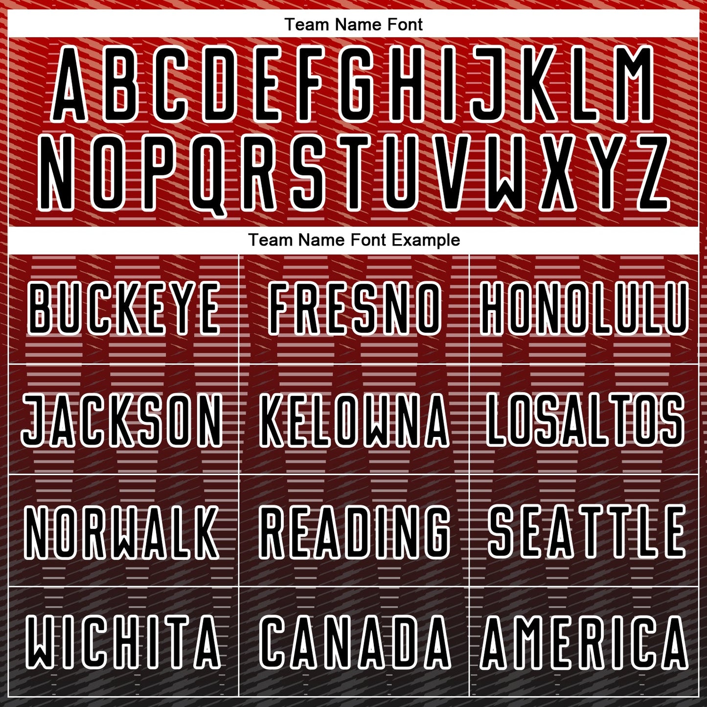 Custom Red Black-White Gradient Line Sublimation Soccer Uniform Jersey Limited