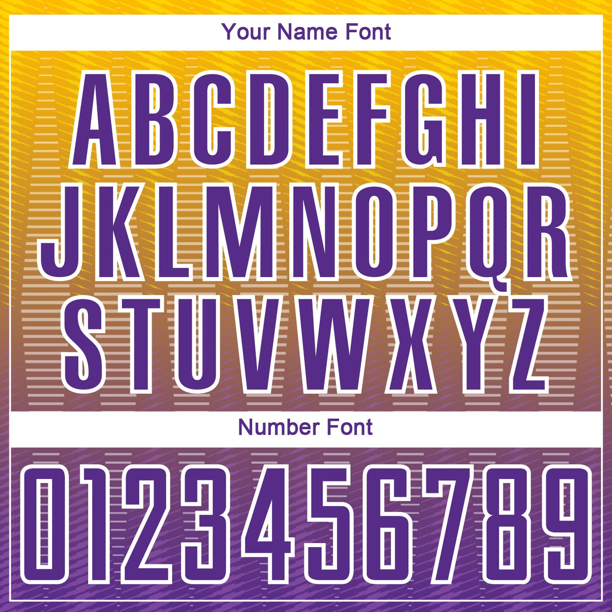 Custom Gold Purple-White Gradient Line Sublimation Soccer Uniform Jersey Limited