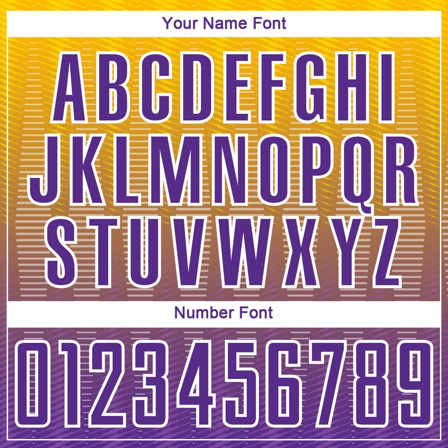 Custom Gold Purple-White Gradient Line Sublimation Soccer Uniform Jersey Limited