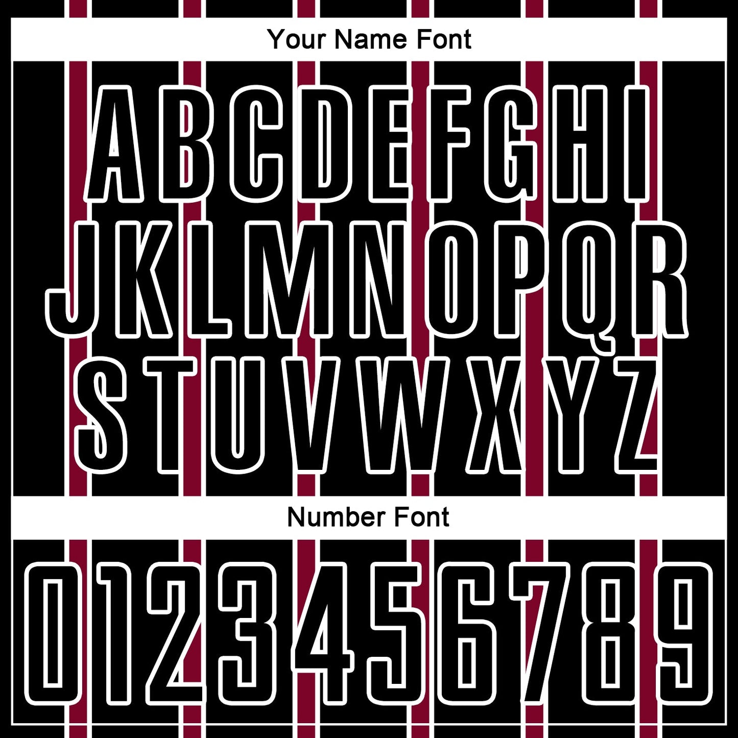 Custom Black Maroon-White Stripe Line Sublimation Soccer Uniform Jersey Limited