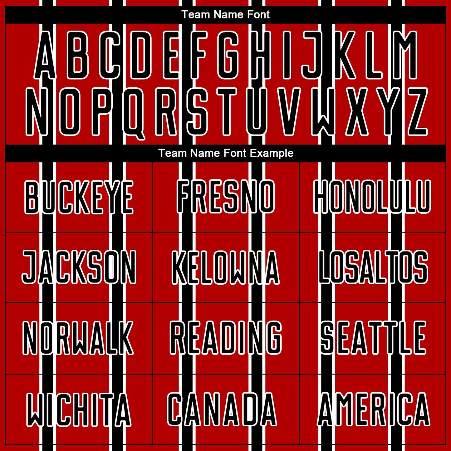 Custom Red Black-White Stripe Line Sublimation Soccer Uniform Jersey Limited