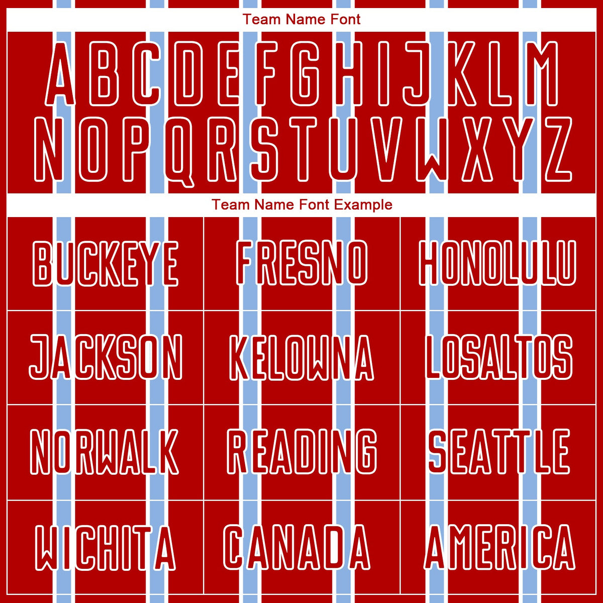 Custom Red Light Blue-White Stripe Line Sublimation Soccer Uniform Jersey Limited