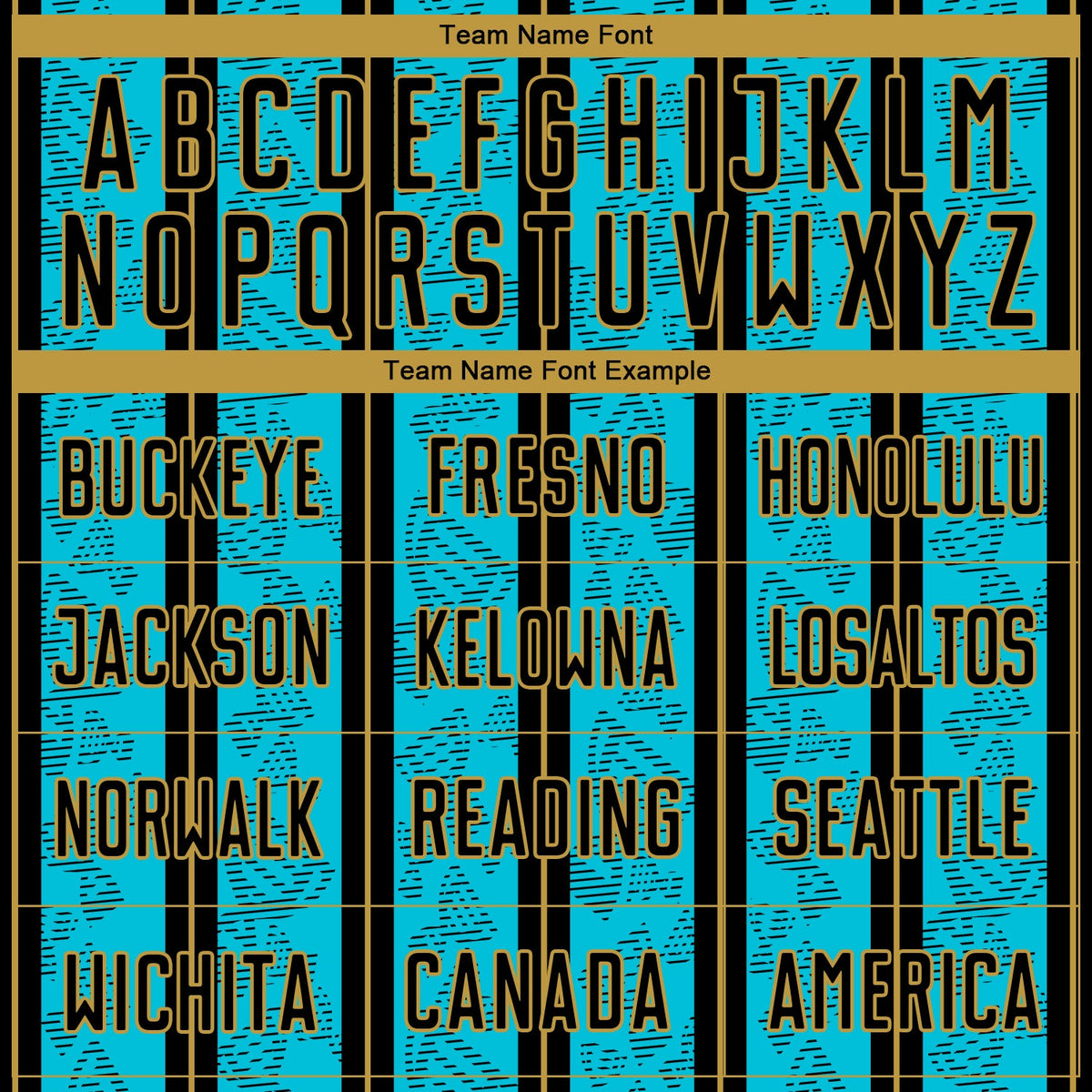 Custom Lakes Blue Black-Old Gold Stripe Line Sublimation Soccer Uniform Jersey Limited