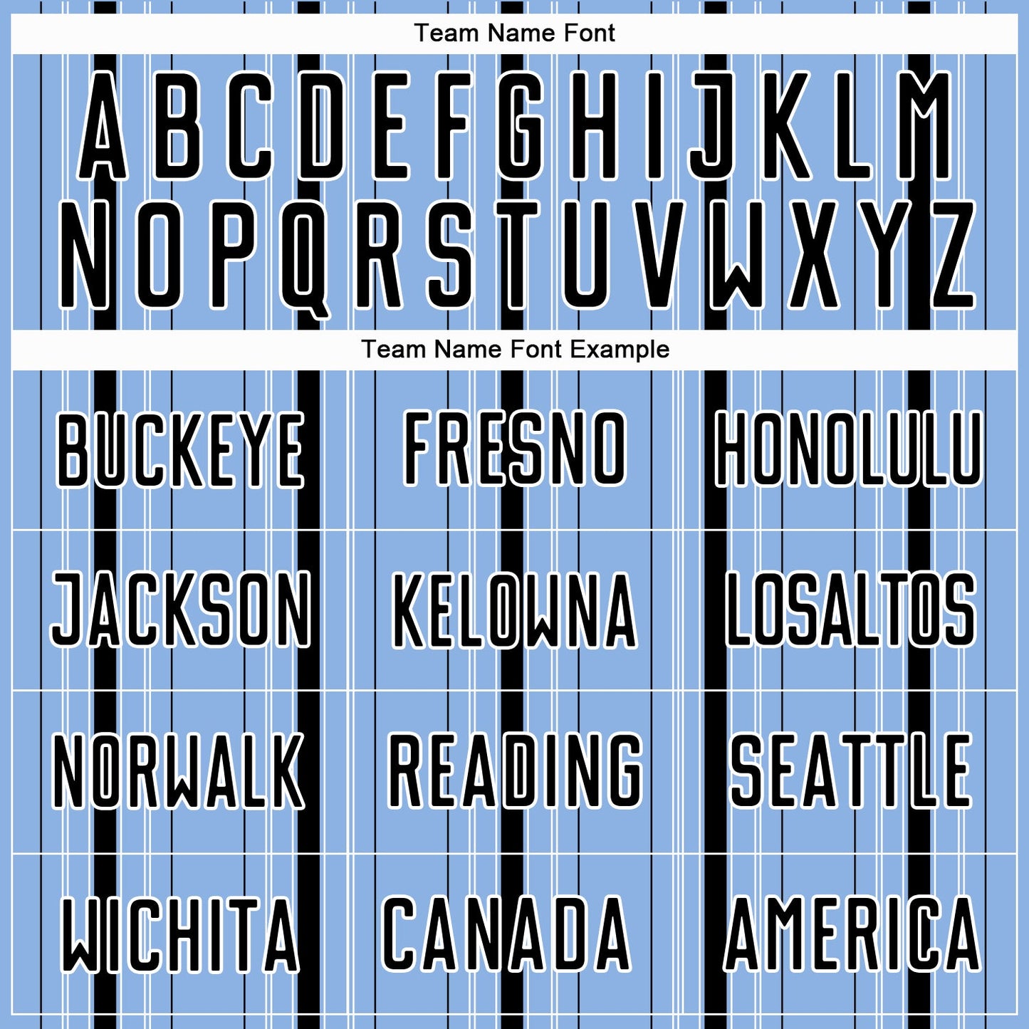 Custom Light Blue Black-White Stripe Sublimation Soccer Uniform Jersey Limited