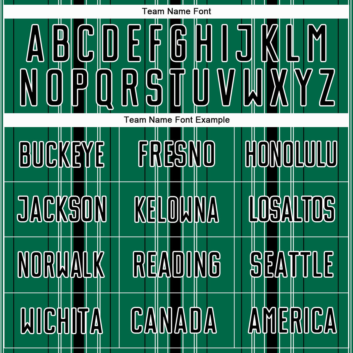 Custom Kelly Green Black-White Stripe Sublimation Soccer Uniform Jersey Limited