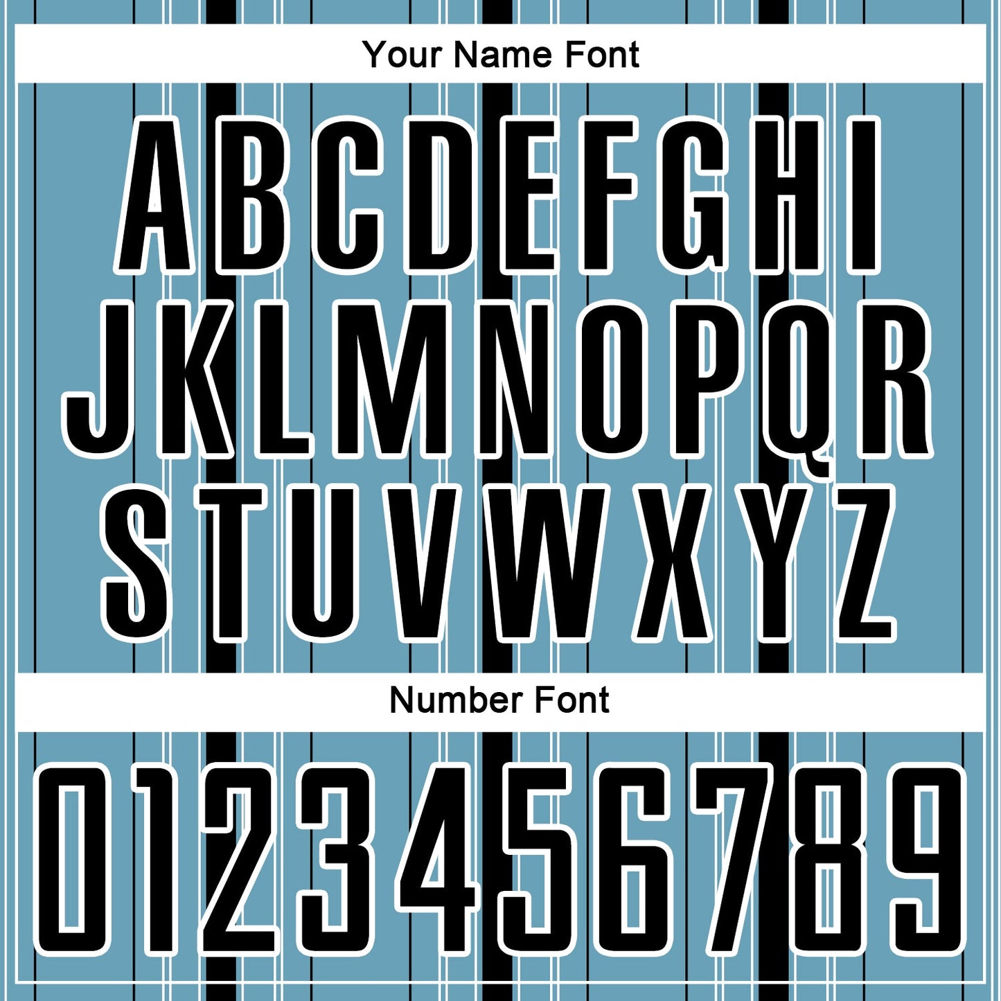 Custom Shadow Blue Black-White Stripe Sublimation Soccer Uniform Jersey Limited