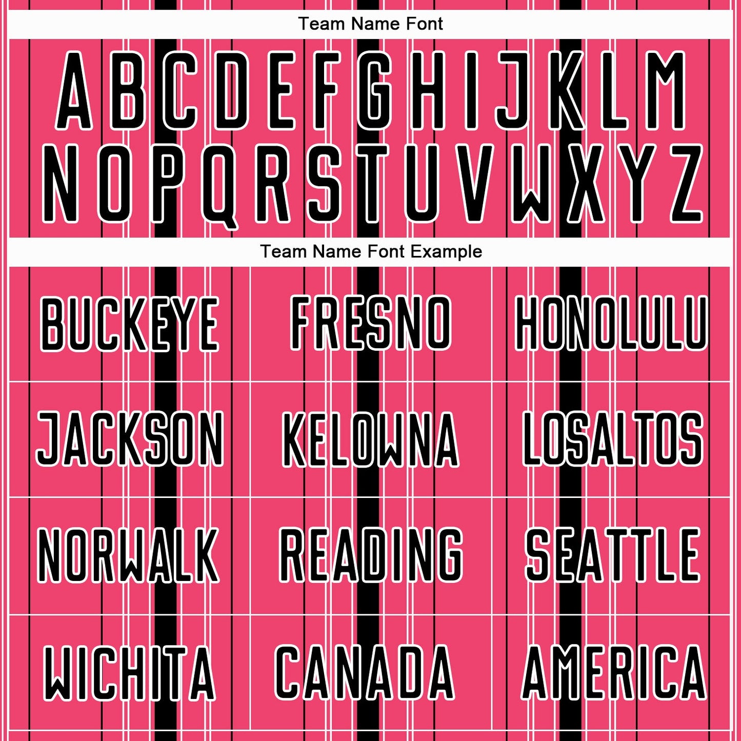 Custom Neon Pink Black-White Stripe Sublimation Soccer Uniform Jersey Limited