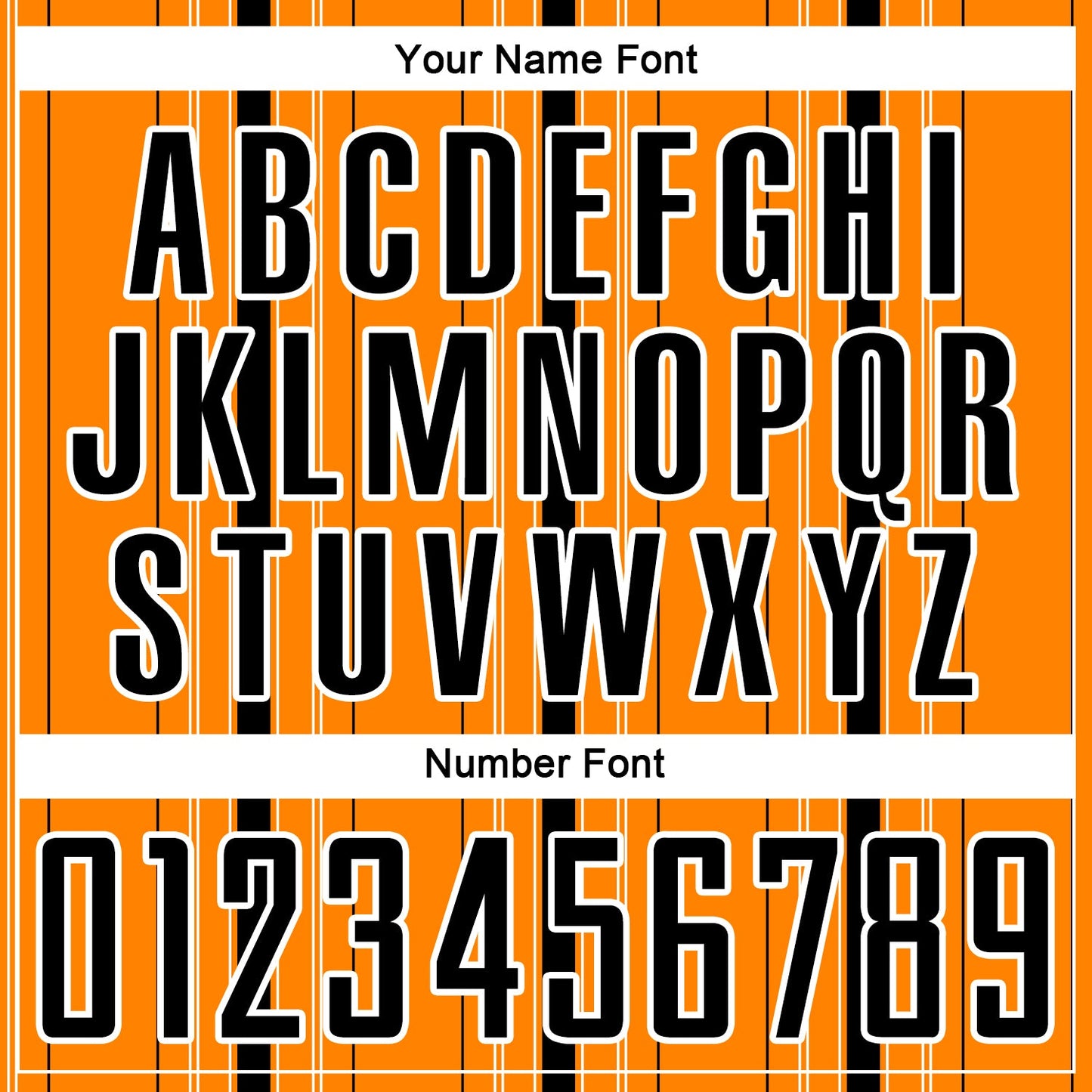 Custom Bay Orange Black-White Stripe Sublimation Soccer Uniform Jersey Limited