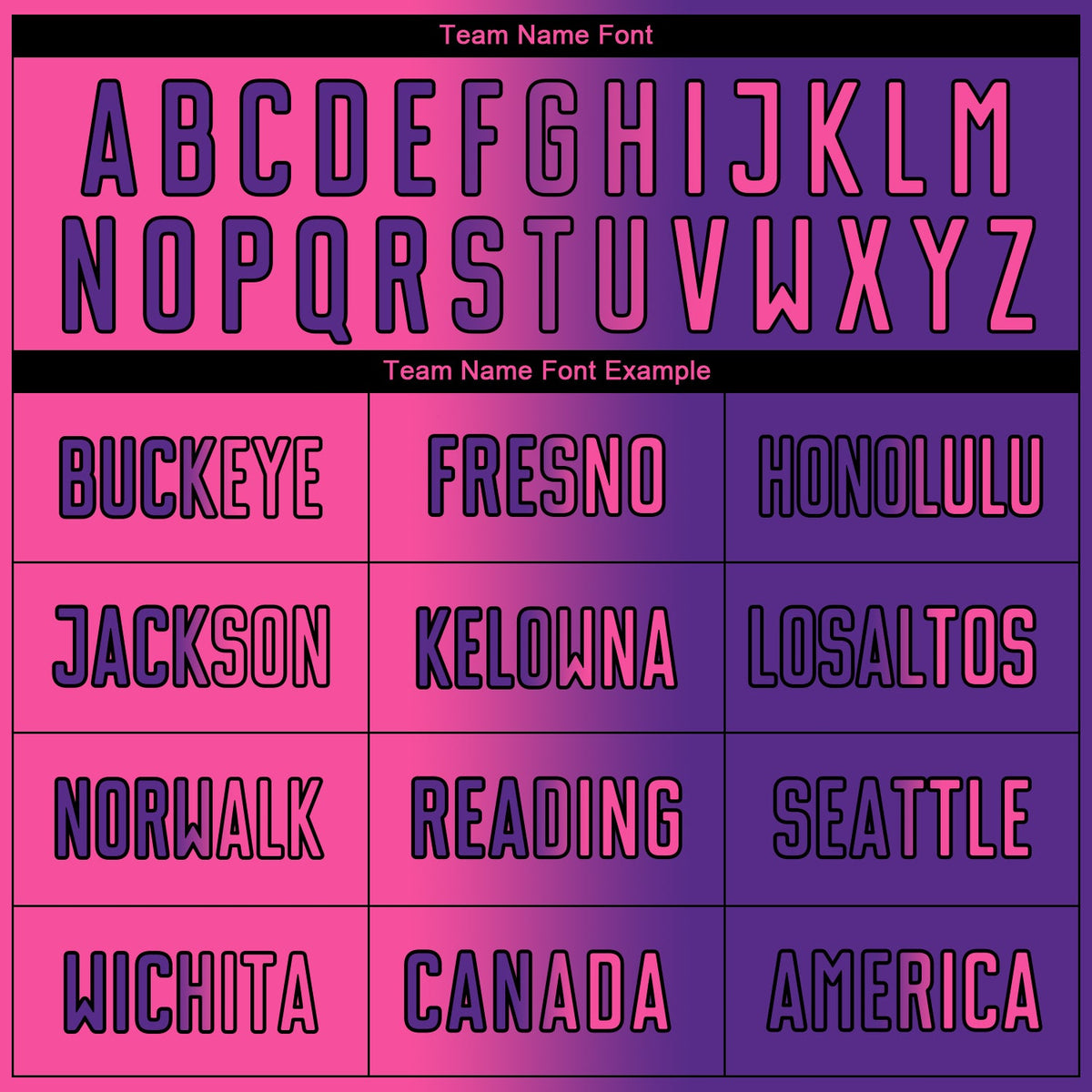 Custom Purple Pink-Black Sublimation Gradient Fashion Soccer Uniform Jersey Limited