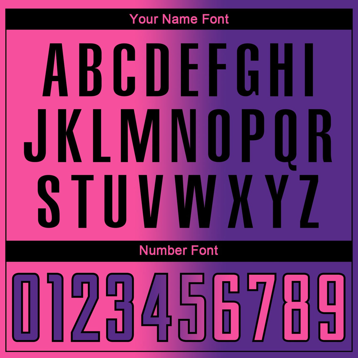 Custom Purple Pink-Black Sublimation Gradient Fashion Soccer Uniform Jersey Limited