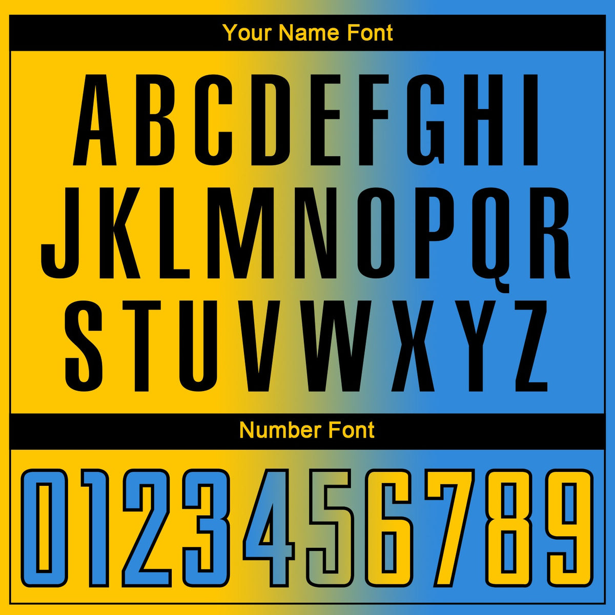 Custom Powder Blue Yellow-Black Sublimation Gradient Fashion Soccer Uniform Jersey Limited