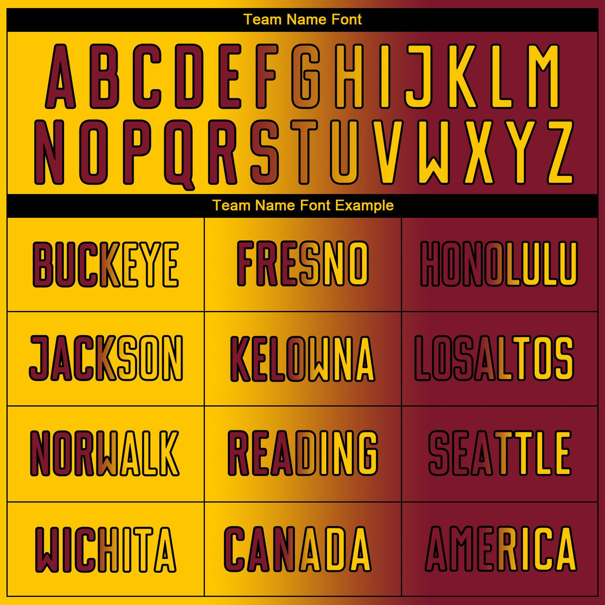 Custom Crimson Yellow-Black Sublimation Gradient Fashion Soccer Uniform Jersey Limited