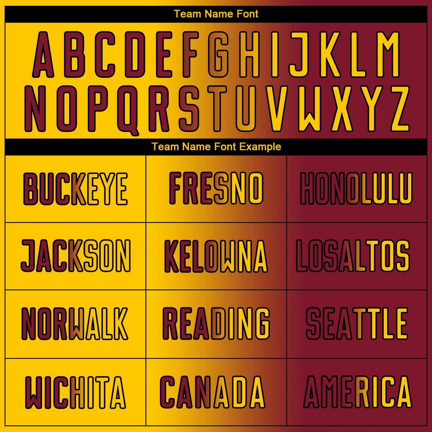 Custom Crimson Yellow-Black Sublimation Gradient Fashion Soccer Uniform Jersey Limited