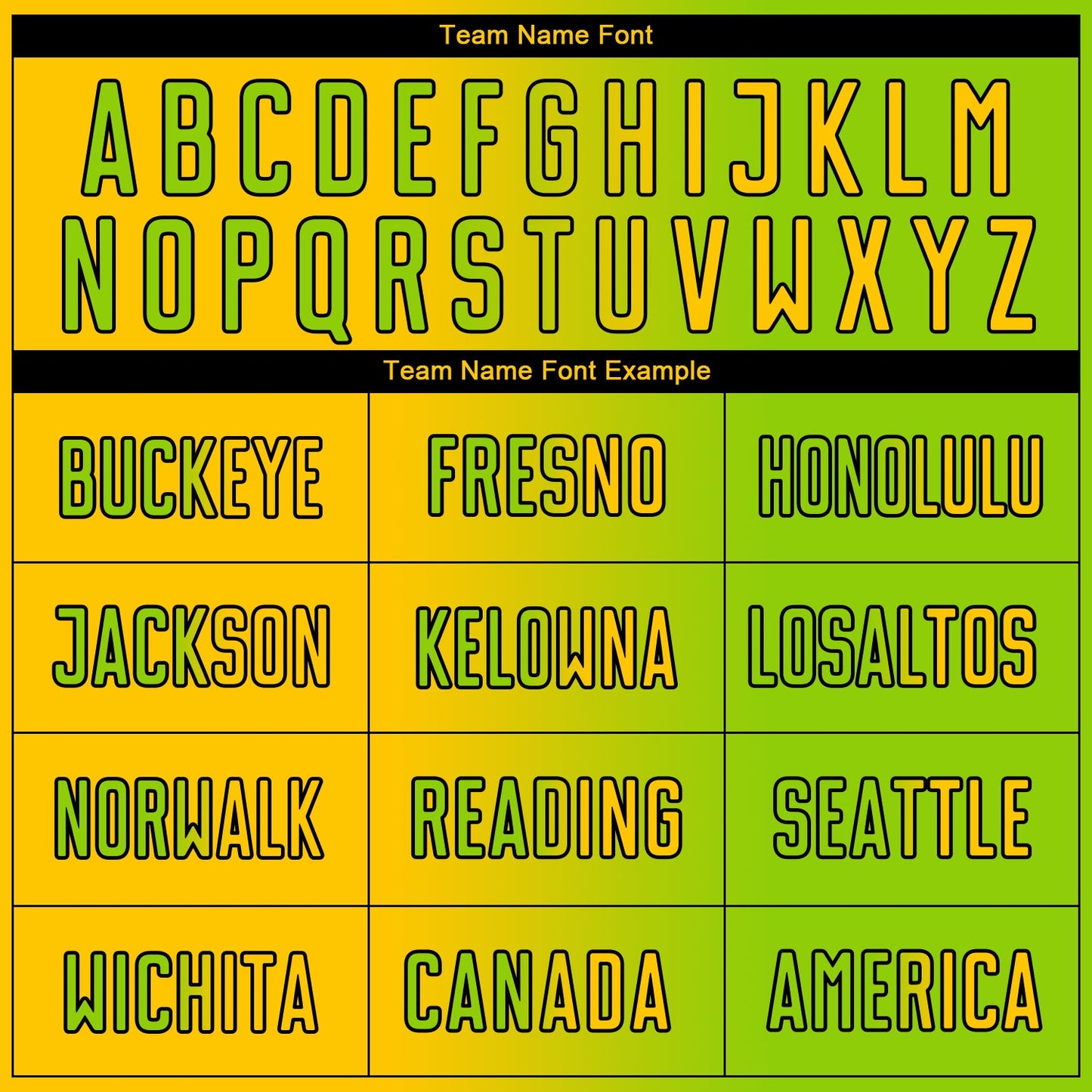 Custom Neon Green Yellow-Black Sublimation Gradient Fashion Soccer Uniform Jersey Limited