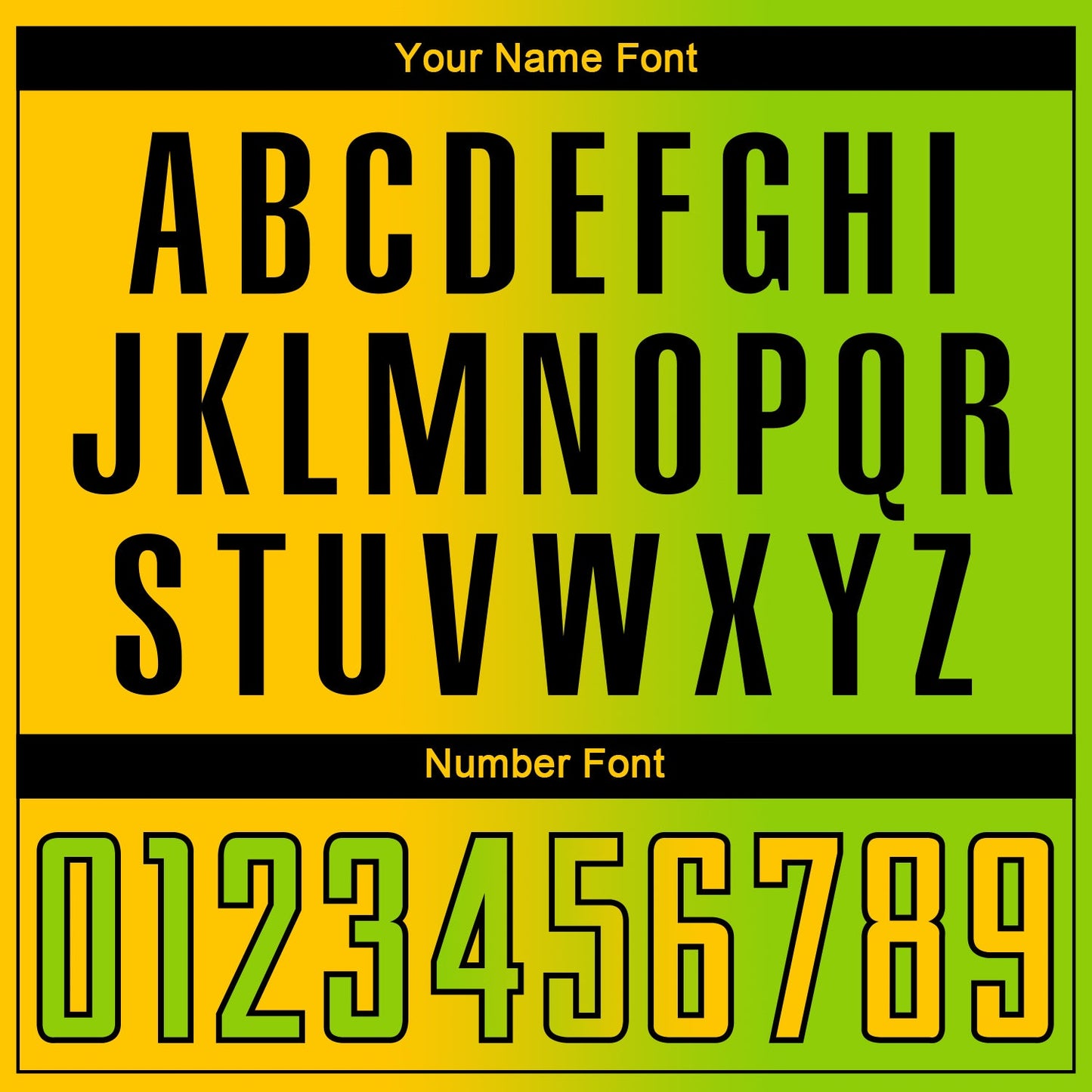 Custom Neon Green Yellow-Black Sublimation Gradient Fashion Soccer Uniform Jersey Limited