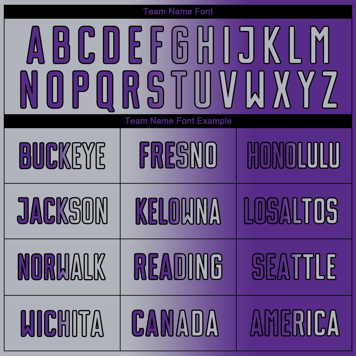 Custom Purple Gray-Black Sublimation Gradient Fashion Soccer Uniform Jersey Limited