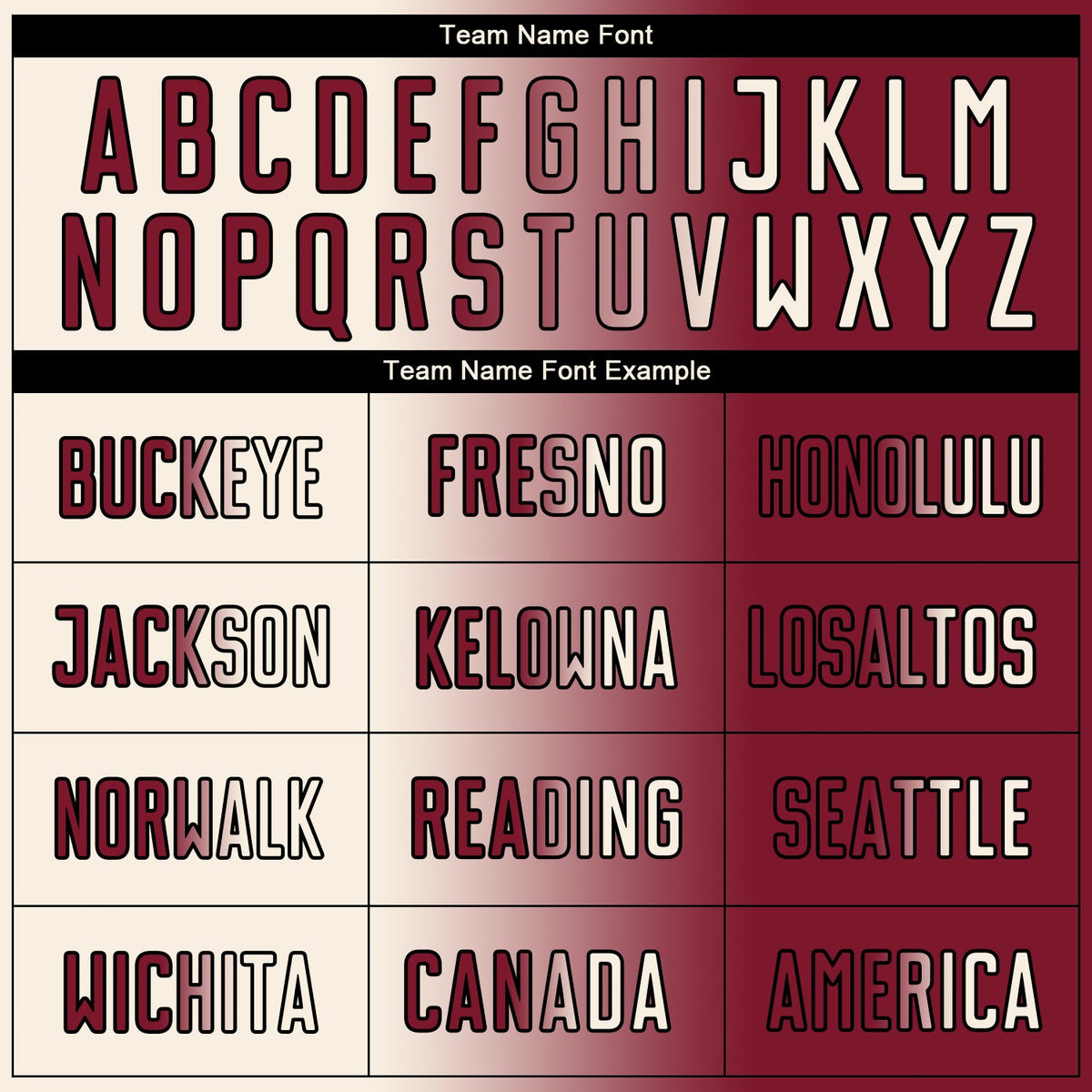 Custom Maroon Cream-Black Sublimation Gradient Fashion Soccer Uniform Jersey Limited