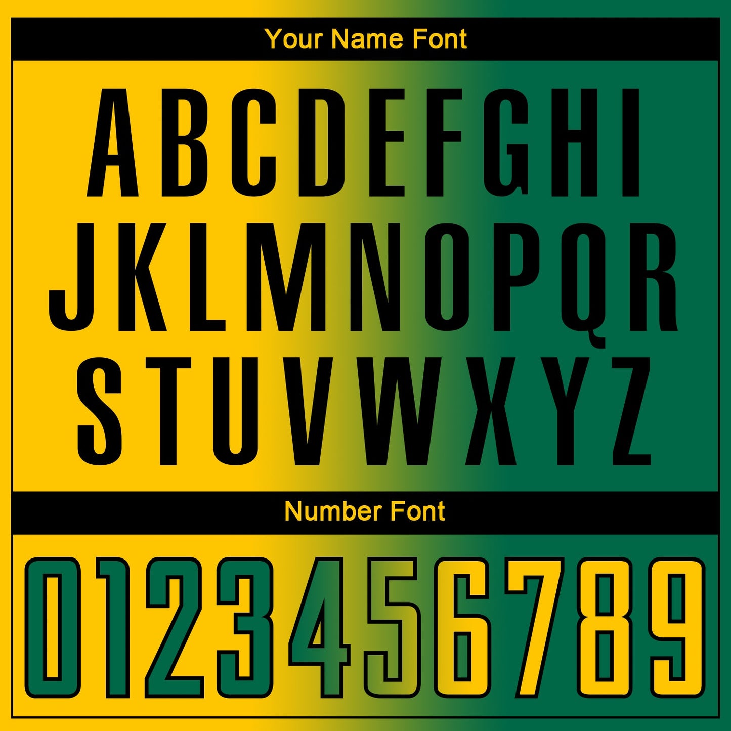 Custom Kelly Green Yellow-Black Sublimation Gradient Fashion Soccer Uniform Jersey Limited