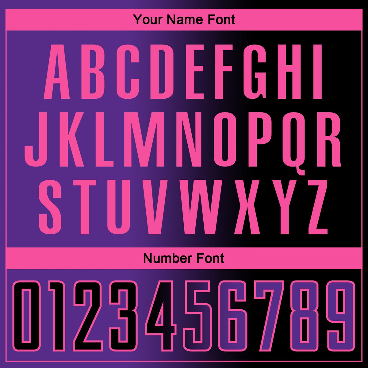 Custom Black Purple-Pink Sublimation Gradient Fashion Soccer Uniform Jersey Limited