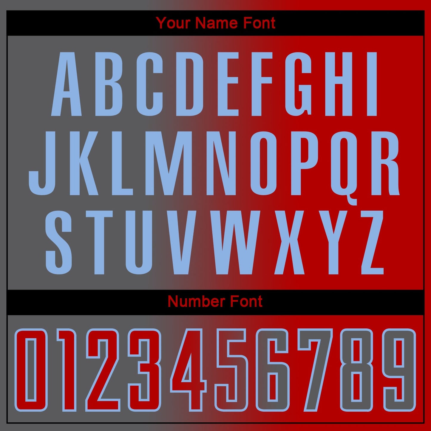 Custom Red Steel Gray-Light Blue Sublimation Gradient Fashion Soccer Uniform Jersey Limited