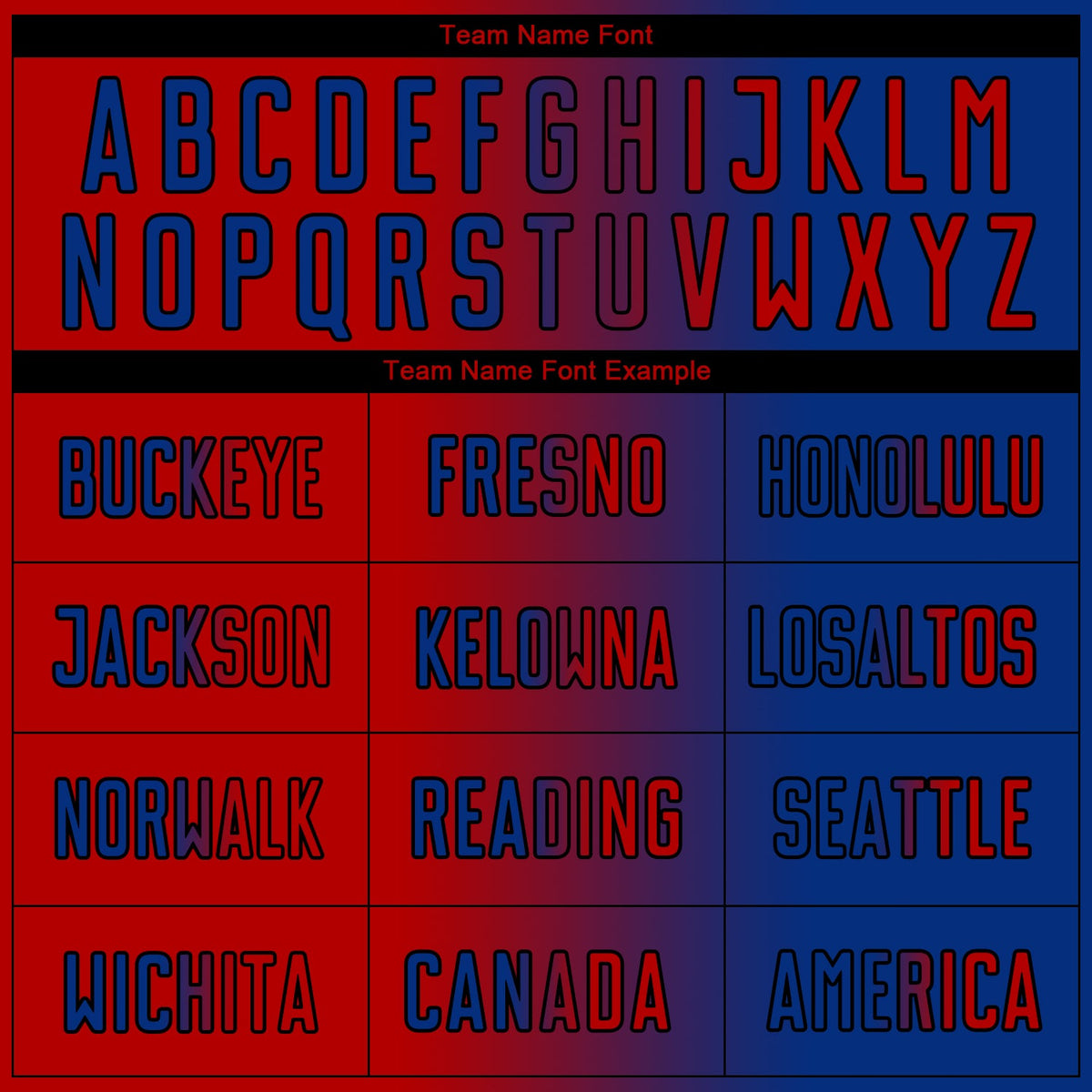 Custom Royal Red-Black Sublimation Gradient Fashion Soccer Uniform Jersey Limited