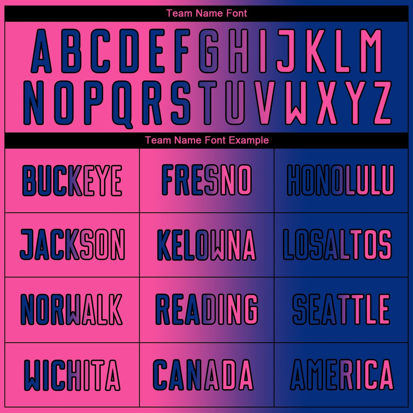 Custom Royal Pink-Black Sublimation Gradient Fashion Soccer Uniform Jersey Limited