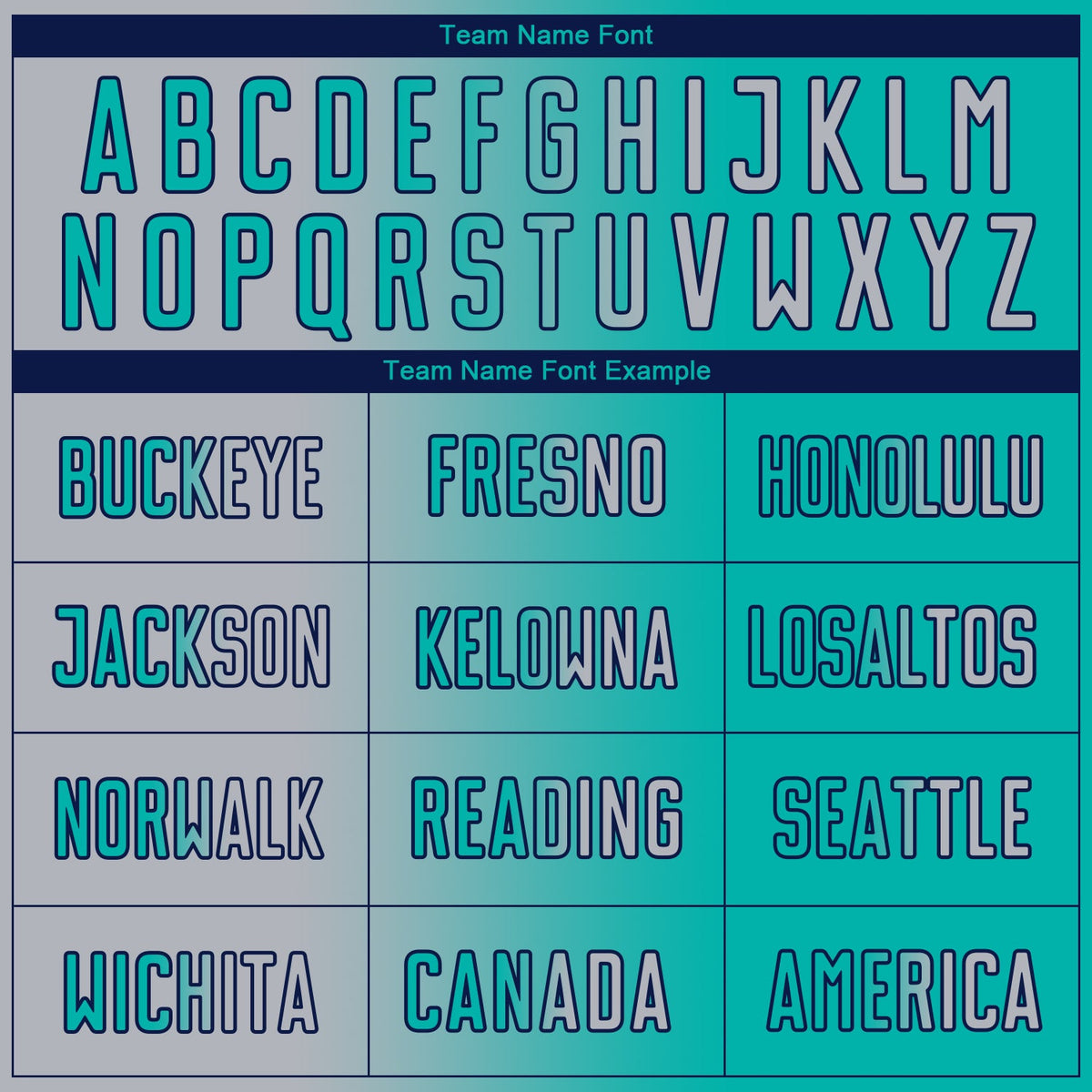 Custom Aqua Gray-Navy Sublimation Gradient Fashion Soccer Uniform Jersey Limited