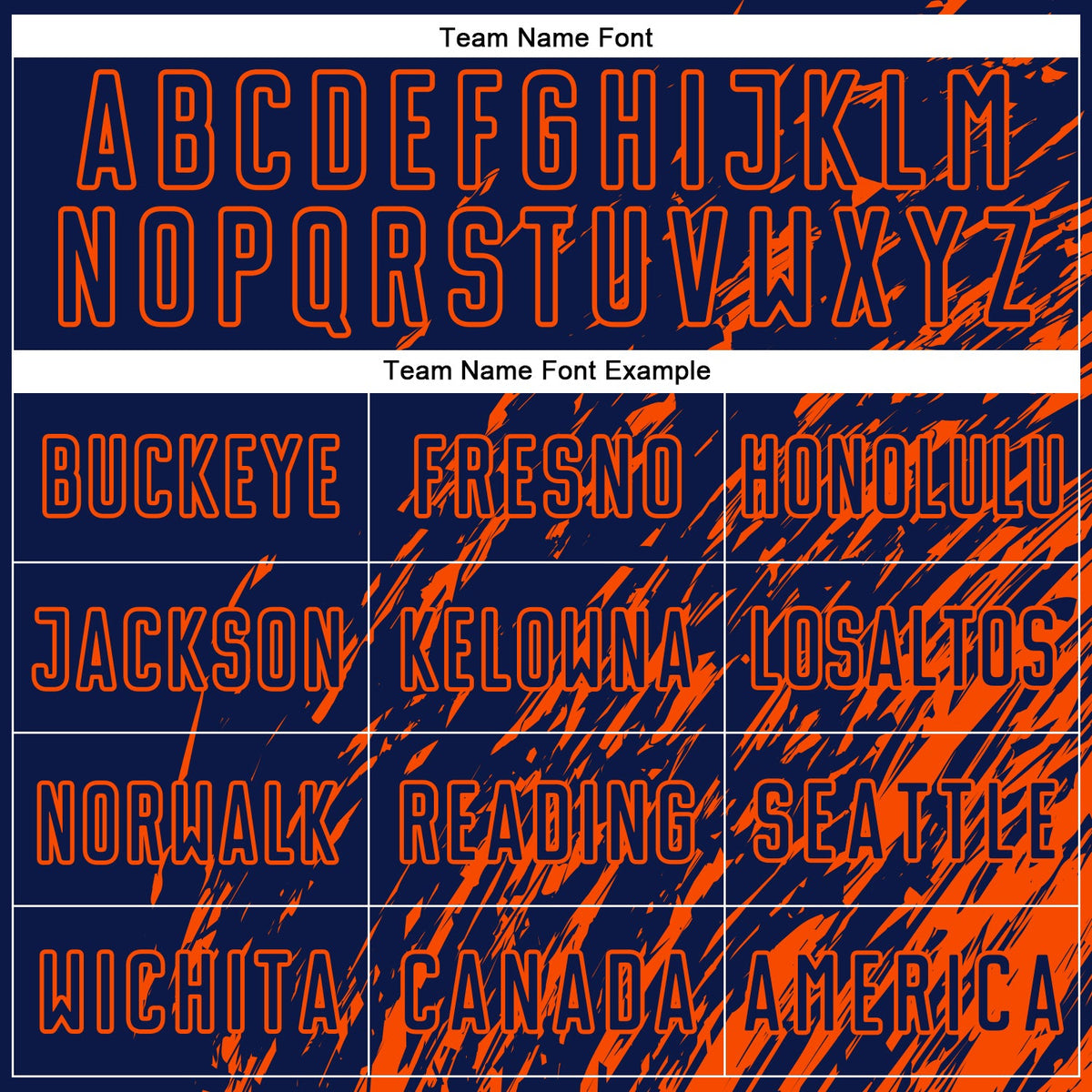 Custom Navy Orange Splash Sublimation Soccer Uniform Jersey Limited