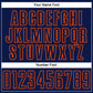 Custom Navy Orange Splash Sublimation Soccer Uniform Jersey Limited