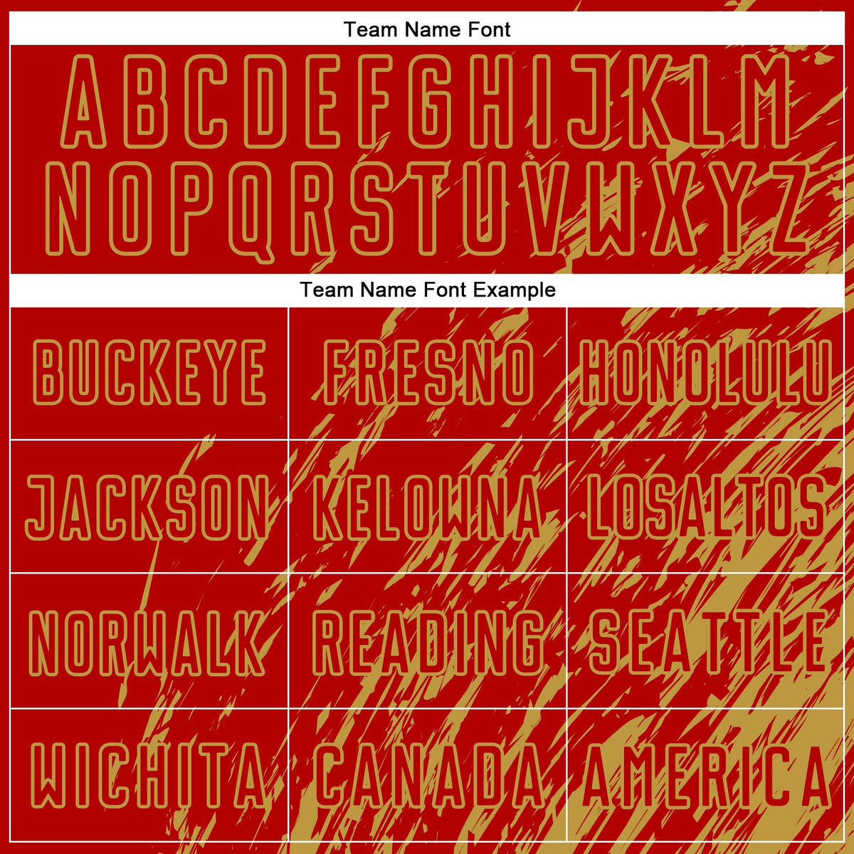 Custom Red Old Gold Splash Sublimation Soccer Uniform Jersey Limited