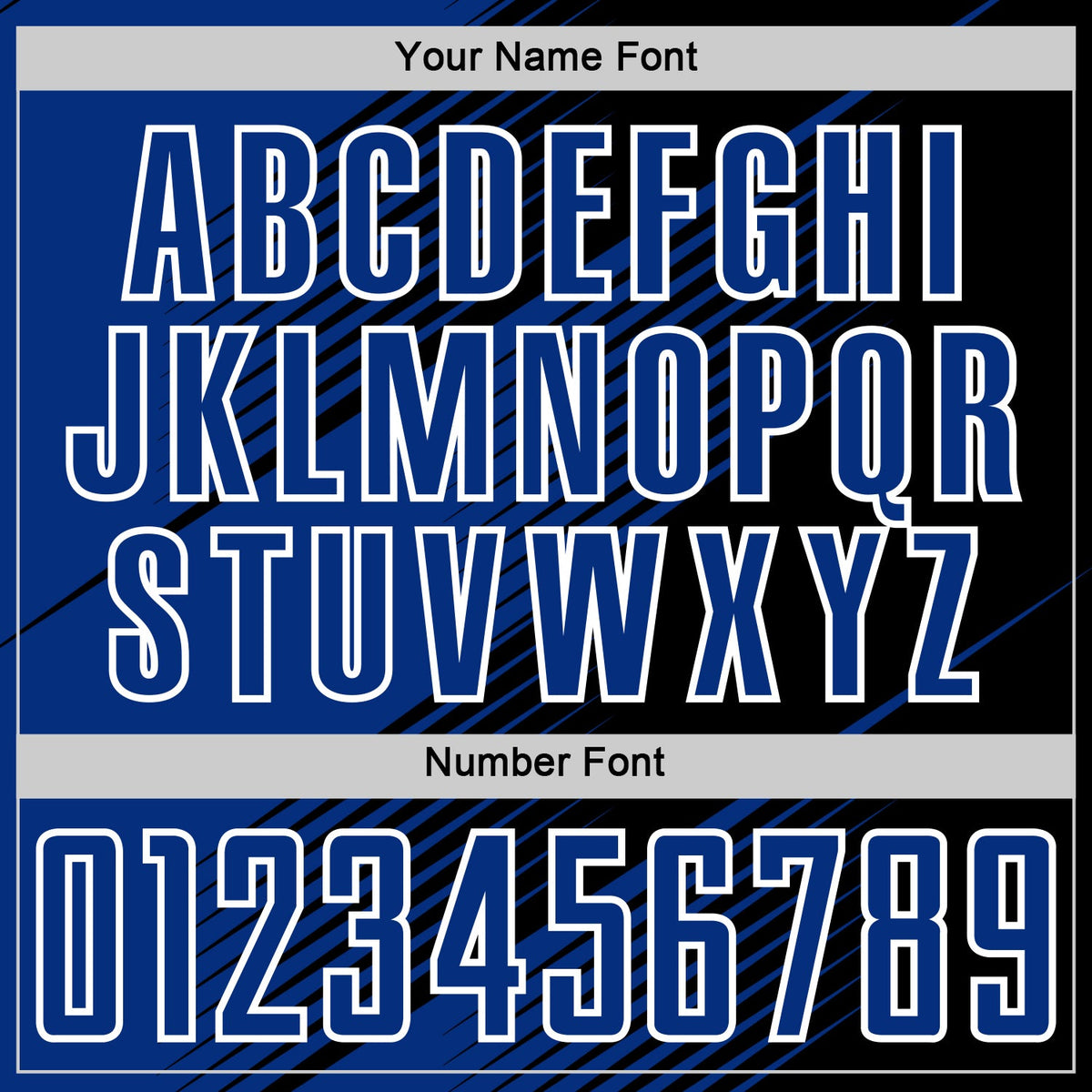 Custom Black Royal-White Line Sublimation Soccer Uniform Jersey Limited