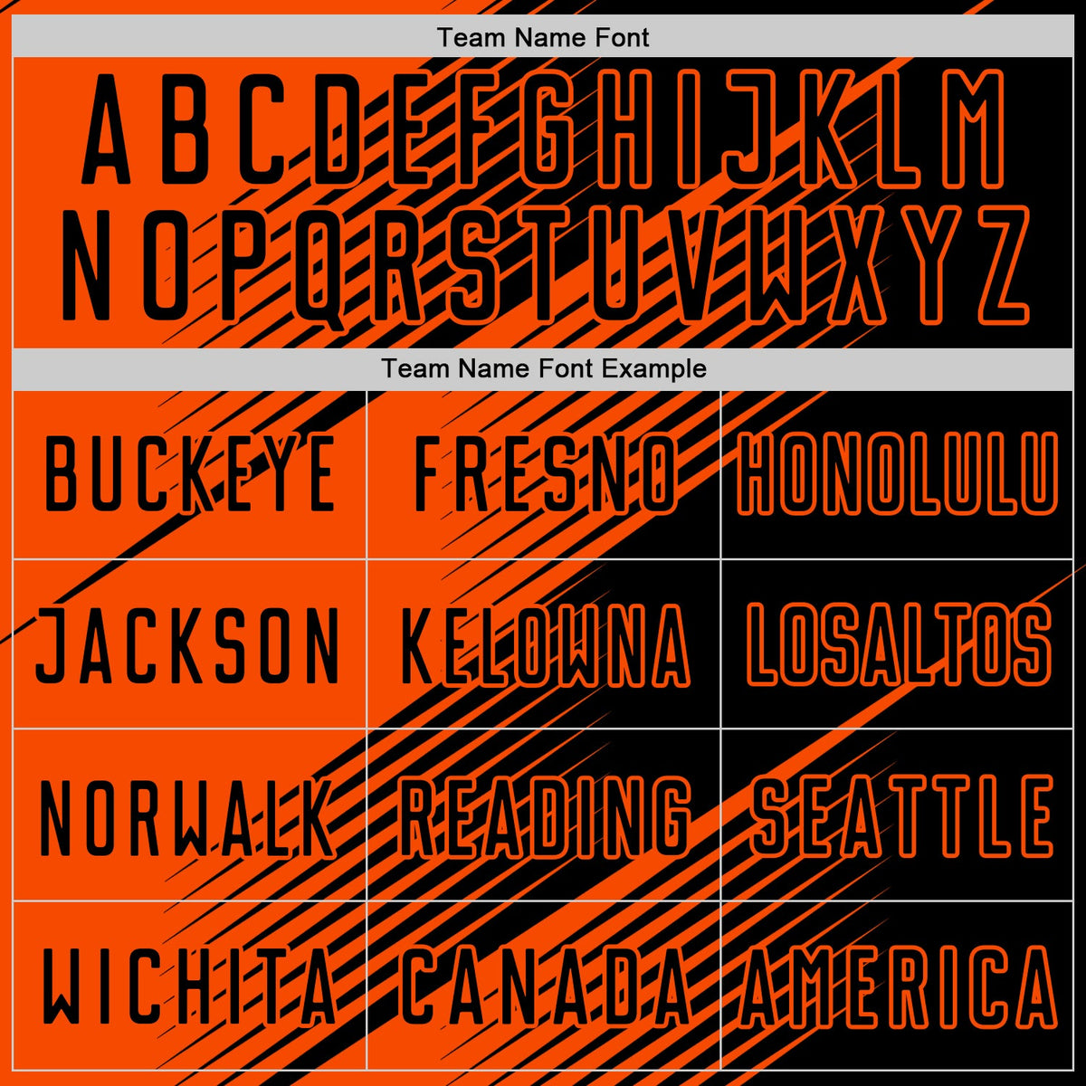 Custom Black Orange Line Sublimation Soccer Uniform Jersey Limited