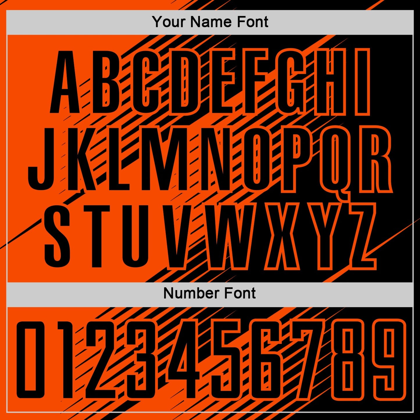 Custom Black Orange Line Sublimation Soccer Uniform Jersey Limited